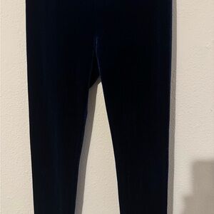 Navy Velvet Leggings by See You Monday